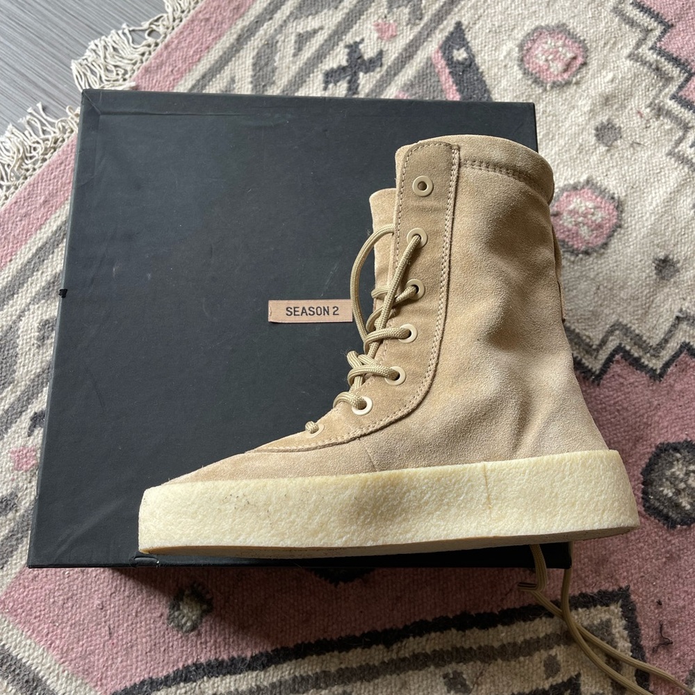 Yeezy Season 2 Crepe Boot w/ Box and Dust Bag